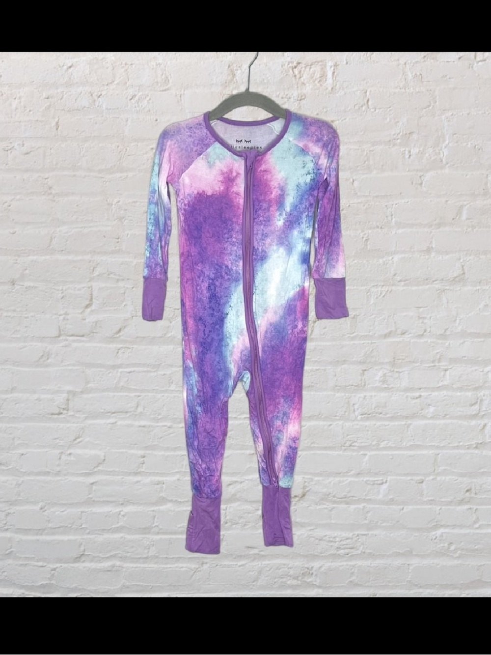 Little Sleepies Bamboo Marbled Convertible Romper